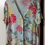 Піжамна віскозна кофтинка 10-12 розмір, євро 38-40