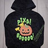 Худі з начосом Pokemon Primark, малюнок з 2-х сторін, 3-4р / 104см