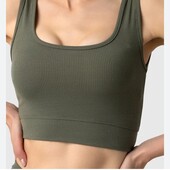 H&M топ в рубчик для занять спортом, тренувань S- розмір