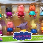 Игровой набор фигурок Свинка Пеппа и друзья, 10 фигурок