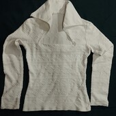 Шикарна блузка з піднятим воротом