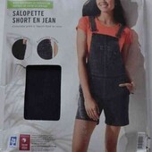 Esmara брендовый стильный джинсовый комбинезон низ шортики размер М L евро 42