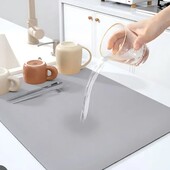 Килимок-підкладка вологовбиральний для сушіння посуду 30*40 см,в лоте 2 шт