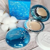 spf 50 захист від сонця , 2 в 1 - Пудра + змінний блок Enough Collagen Premium Hydro