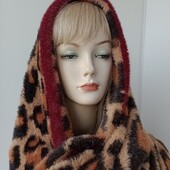 Знижка тільки до НП!Шикарний великий фірмовий шарф- альпака леопард Zara 220Х45см.