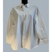 орочка білосніжна жіноча від simply be., в розмірі 46, заміри на фото