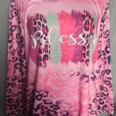 Лёгкая кофточка с принтом