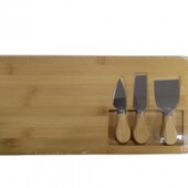 Набір для нарізки та подачі сиру, 4 предмети