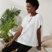 ♕ Блуза-сорочка з бантом від Tchibo (Німеччина) розмір наш 48-50(40/42 євро)