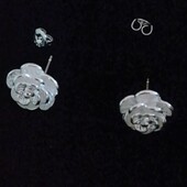 Оригинальные сережки, стерлинговое серебро 925 пробы