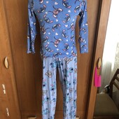 Пижама, комплект, 8-9 р 134 см. стич. Disney, в ідеалі