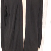 Тонкий чорний кардиган