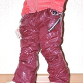 Нові теплі зимові штани на дівчинку 1-2 роки