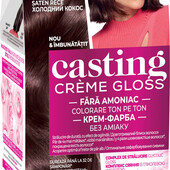 Краска для волосся 412 Loreal casting Creme gloss