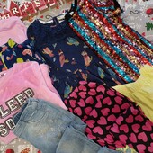 Новорічній розпродаж 2 лот вісімь речей вік 9-10