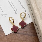 Сережки медсплав клевер конюшина