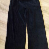 брюки кльош велюрові