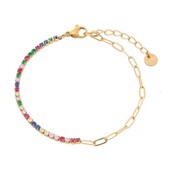 Браслет Stainless steel нержавіюча сталь позолота