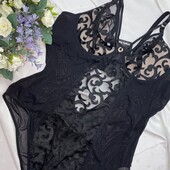 Мереживне боді на пишні форми 100F( розмір европейский)