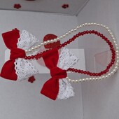 Цікаві бантики з кришталем