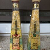 2- бутилки з солю для ванни