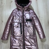 Зимове пальто на зріст 146см.