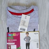 Lupilu брендовая хлопковая пижамка на мальчика рост 110/116 см можно на подарок!!!