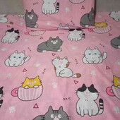 Простирадло двоспальне та дві наволочки 50х70 см. Бязь Голд.