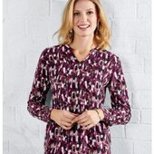 Блузка жіноча віскоза з довгим рукавом від Esmara розмір 38