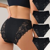 Не упустіть!!!Трусики класні ♥️♥️♥️.В лоті- 1 чорні ХЛ