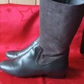 Clark оригинал, р 41 натуральная кожа, замша