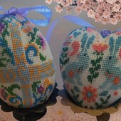 Великодні вишиті писанки