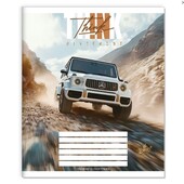 Зошит 7 шт на 12 аркушів у косу лінійку 2548 Новий шлях