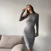 ❤️Базовое серое платье миди River Island❤️Смотрите мои лоты ❤️