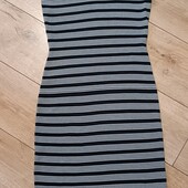 Стильна сукня силует в полоcку розмір с