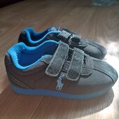 Классные фирменные кроссовки, 19 см