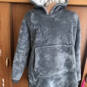 Меховушка, плюшева туника, кофта, худи, 2-3XL. Yours. в ідеалі