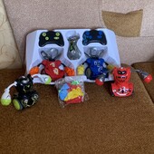 Ігровий набір 2 в 1 "Вибухові" роботи-боксери" та роботи боксери Silverlit