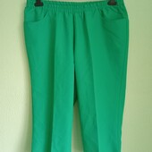 Жіночі бріджи капрі на літо на шикарні форми. ПОС:57 см