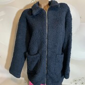 Теплая кофта на молнии размер Л, состояние хорошее