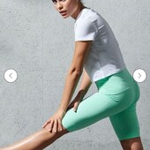 Велосипедки - шорти функціональні м'ятного кольору від Tchibo (німеччина) розмір М=46-48