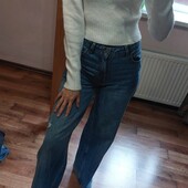 Якісний светрик,білосніжний кашемір,S