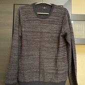 Светр джемпер xl меланж