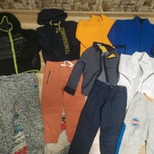 Великий пакет теплого одягу 104-110