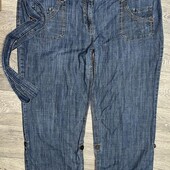 Джинси широкі великі 5XL 20р. 40p з пясом