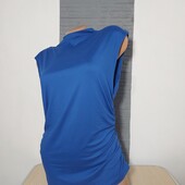 Майка під горло,з боків утяжки на резинці