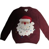 Новорічний светр на 3-4рочки зріст 104 Відмінний стан.