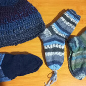 лот в'язаних речей для хлопчика