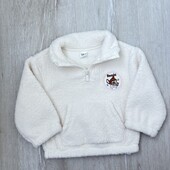 Disney.Тепла кофта мєховушка для дівчинки 74(6-9 місяців)