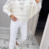 Женский свитер оверсайз летучая мышь разные цвета новинки сезона